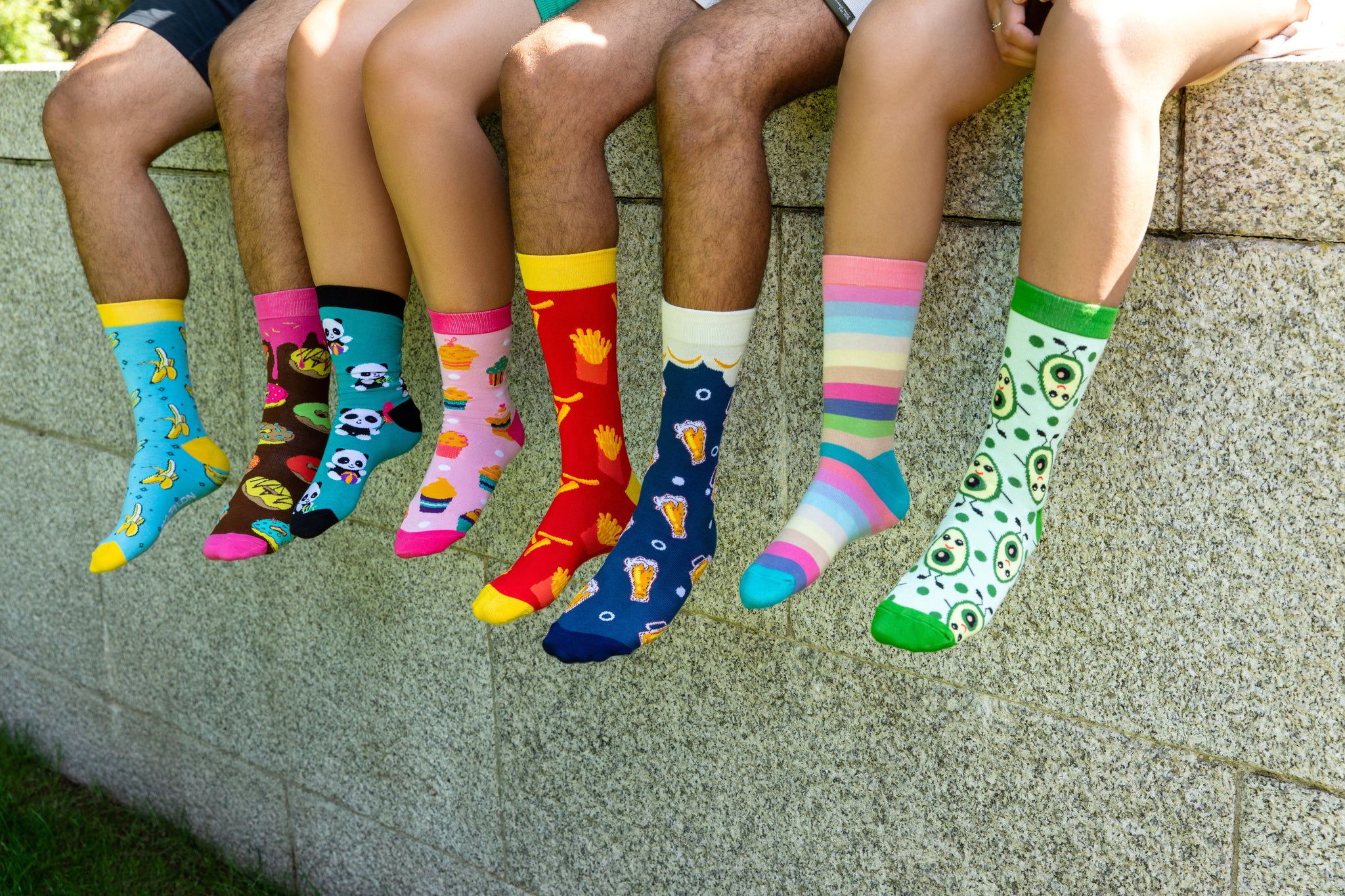How to Style Burger Socks for Casual Friday