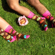 donut print socks