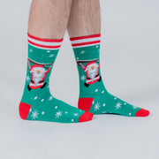 Christmas Print Socks Santa
