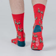 Christmas Print Socks Trees