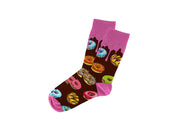 donut print socks